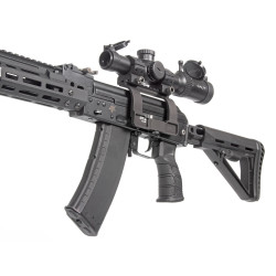 Кронштейн GTS Q.128 боковой быстросъёмный Picatinny АК/Сайга, 11 слотов