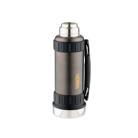 Термос THERMOS WORK 2520 GM 1.2L, складная ручка,чёрный графит