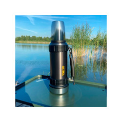 Термос THERMOS WORK 2520 GM 1.2L, складная ручка,чёрный графит