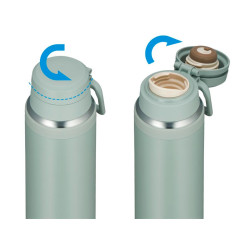 Термокружка THERMOS JOY-1500 ASG 1.5L, откидной механизм, пепельно-зелёный