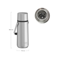 Термос THERMOS GUARDIAN TS-2409 MS 1.2L, поворотная ручка, стальной