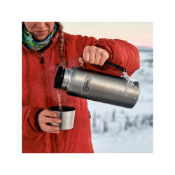 Термос универсальный THERMOS ICON IS-210 MS 1.2L, складная ручка, стальной
