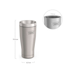 Термокружка THERMOS ICON IS-1012 MS 0.47L, стальной