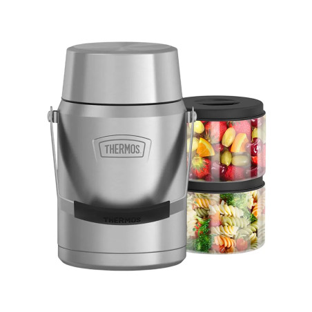 Термоконтейнер с ланч-боксами THERMOS ICON IS-3032 MS4 1,39L стальной