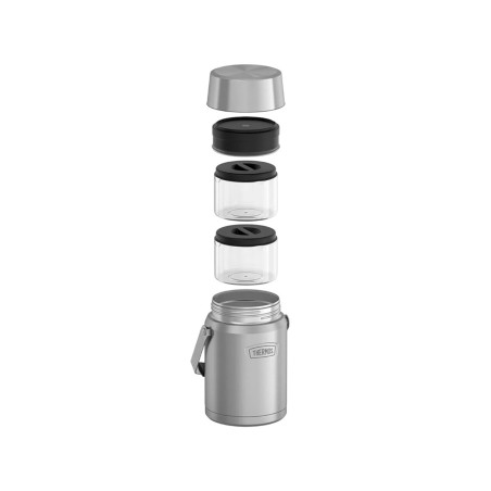 Термоконтейнер с ланч-боксами THERMOS ICON IS-3032 MS4 1,39L стальной