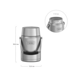 Термоконтейнер с ланч-боксами THERMOS ICON IS-3032 MS4 1,39L стальной