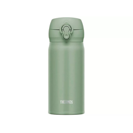 Термокружка THERMOS JNL-356 SMKKI 0.35L, откидной механизм, оливковый