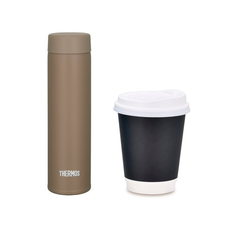 Термокружка THERMOS JOJ-181 OBW 0.18L, мини,винтовая крышка-пробка,капучино