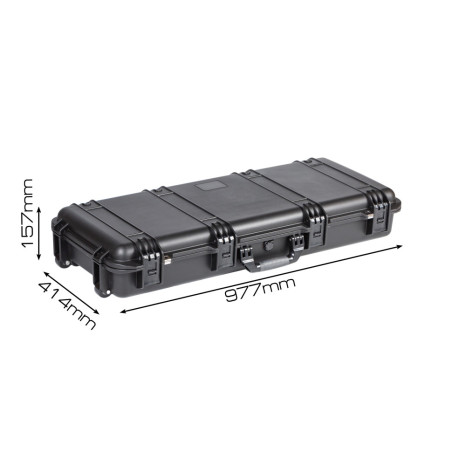 Кейс защитный Triton модель TR339715, внутренние размеры 915x345x132 мм, IP67, с колесами