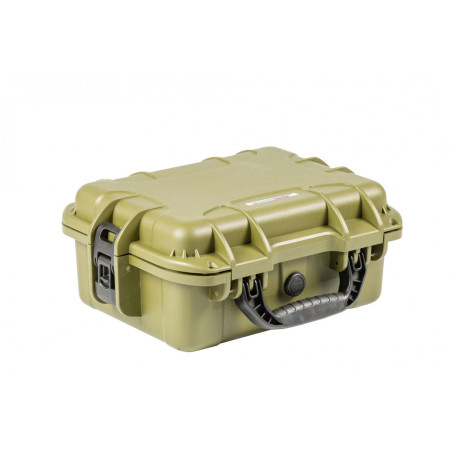 Кейс пластиковый OffRoadTeam Серия-Element модель EL613210 ЗЕЛЕНЫЙ, внутренние размеры 335x246x160мм, IP65