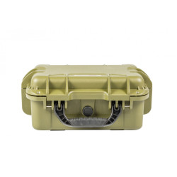 Кейс пластиковый OffRoadTeam Серия-Element модель EL613210 ЗЕЛЕНЫЙ, внутренние размеры 335x246x160мм, IP65