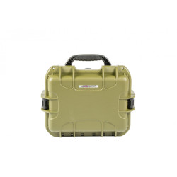 Кейс пластиковый OffRoadTeam Серия-Element модель EL613210 ЗЕЛЕНЫЙ, внутренние размеры 335x246x160мм, IP65