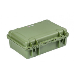 Кейс пластиковый OffRoadTeam Серия-Element модель EL613310 ЗЕЛЕНЫЙ, внутренние размеры 442x303x160мм, IP65