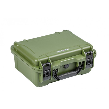 Кейс пластиковый OffRoadTeam Серия-Element модель EL613450 зеленый, внутренние размеры 380x258x173мм, IP65
