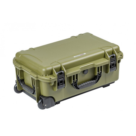 Кейс пластиковый OffRoadTeam Серия-Element модель EL613500 зеленый, внутренние размеры 532x312x223мм, IP65, с колесами