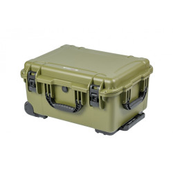 Кейс пластиковый OffRoadTeam Серия-Element модель EL613620 зеленый, внутренние размеры 508x356x254мм, IP65, с колесами