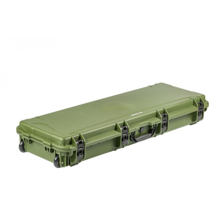 Кейс пластиковый OffRoadTeam Серия-Element модель EL614200 ЗЕЛЕНЫЙ, внутренние размеры 1130x362x150мм, IP65, с колесами