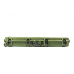 Кейс пластиковый OffRoadTeam Серия-Element модель EL614200 ЗЕЛЕНЫЙ, внутренние размеры 1130x362x150мм, IP65, с колесами