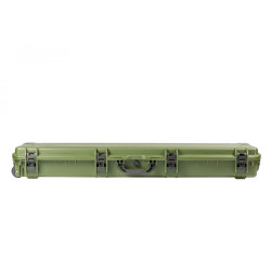 Кейс пластиковый OffRoadTeam Серия-Element модель EL614300 ЗЕЛЕНЫЙ, внутренние размеры 1298x362x154мм, IP65, с колесами