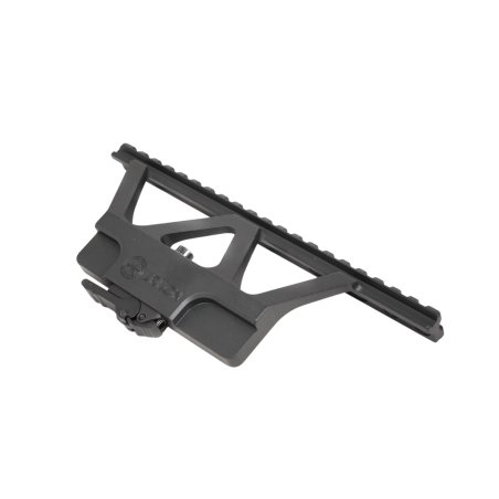 Быстросъемный боковой кронштейн ARKON с планкой weaver на Сайга/АК с выносом / Аркон с планкой вивер на Сайга или АК