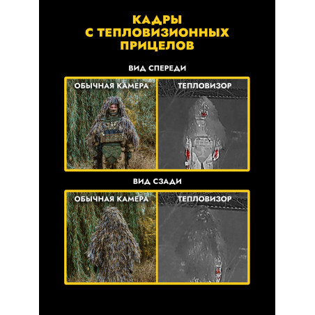 Накидка от тепловизора ВАЙПЕРХУД, Пепел