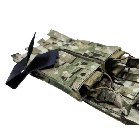 Подсумок горизонтальный с полимерной вставкой АК 2x1, мультикам