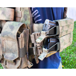 Подсумок горизонтальный АК 2x1, A-TACS FG
