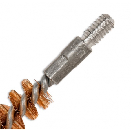 Ерши Bore Tech щетинные, калибр .22 (5,6 мм), бронза 3шт, резьба 8/32 (папа)