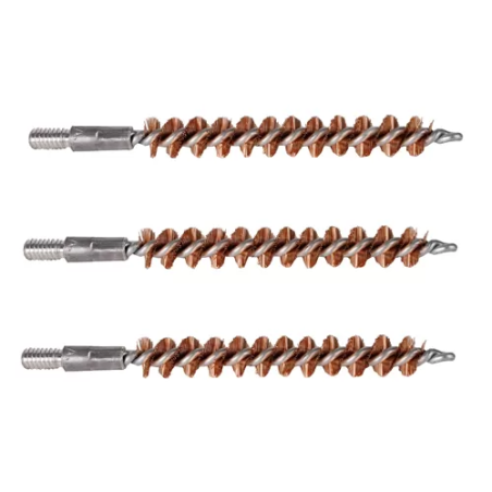Ерши Bore Tech щетинные, калибр .30 (7.62мм) бронза 3 шт, резьба 8/32 (Папа)