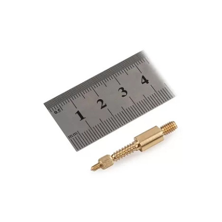 Адаптер-иголка A2S GUN 6 латунь, резьба папа 8/32 для Dewey 30CА