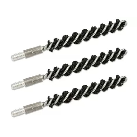 Ерши Bore Tech щетинные, калибр.25 (6,5мм), нейлон 3 шт, резьба 8/32 (Папа)