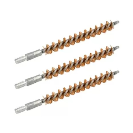 Ерши Bore Tech щетинные, калибр.25 (6,5мм) бронза 3 шт, резьба 8/32 (Папа)