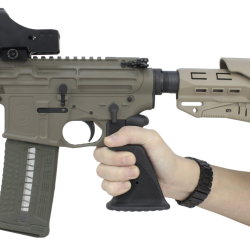 Прорезиненная снайперская рукоятка DLG-183 для AR-15 DLG Tactical