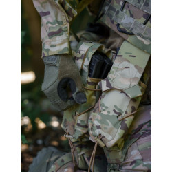 Подсумок Phantom, закрытый на 2 магазина АК реверс, Velox, Multicam