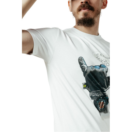 Футболка MILGEAR, Слушаешь музыку (White, S) | White, S