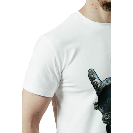 Футболка MILGEAR, Слушаешь музыку (White, S) | Olive, S