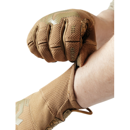 Перчатки MILGEAR, Overgrip, Coyote