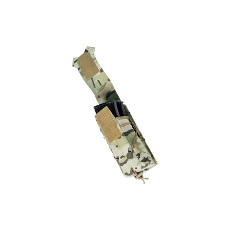 Подсумок Phantom, закрытый на 2 магазина АК, Velos, Multicam