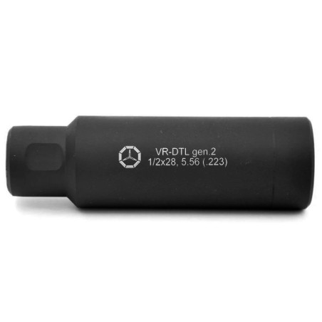 Дожигатель Вектор-7.62 VR-DTLS gen2, для AR-15, 1/2x28, калибр 5.45/223, сталь