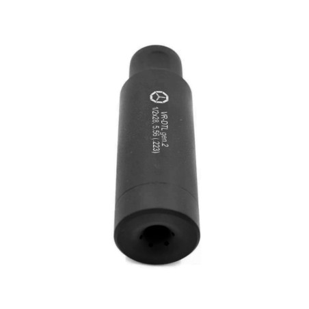 Дожигатель Вектор-7.62 VR-DTLS gen2, для AR-15, 1/2x28, калибр 5.45/223, сталь