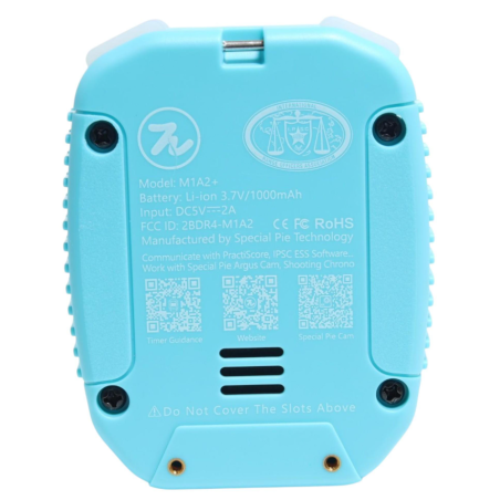 Таймер M1A2 стрелковый Bluetooth, Special Pie, голубой