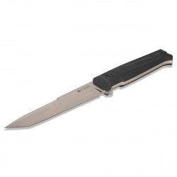 Нож Aggressor AUS-8 SW Stonewash черная рукоять