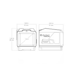 Коллиматор тепловизионный Vector Optics Owlset HEIM ES X-Nano XPD, 256x192