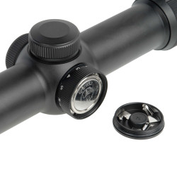 Прицел оптический Veber Black Russian 1-4x24 TSS RG (30327)