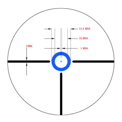 Оптический прицел Veber Wolf 1,25-4,5x26 IR DnD Загонник