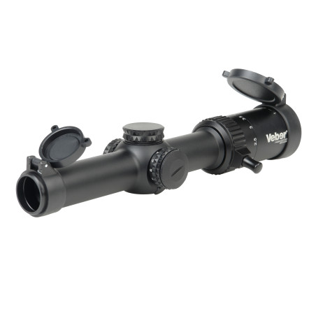 Прицел оптический Veber Wolf 1-4x24 GB FD07 Загонник (28042)