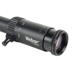 Прицел оптический Veber Wolf 1-4x24 GB FD07 Загонник (28042)