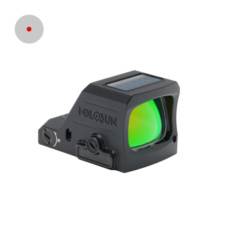 Коллиматор HOLOSUN HS407C, компактный, 1 марка, без кронштейна, цвет красный (HS407C-Х3-RD)