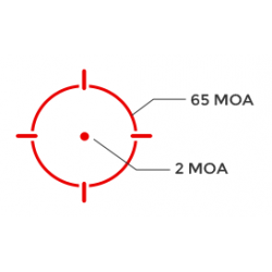 Коллиматор Holosun AEMS красная марка