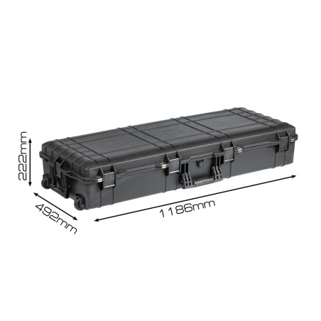 Кейс защитный Condor Machaon модель CM-271745, внутренние размеры 1118x426x202 мм, IP67, с колесами